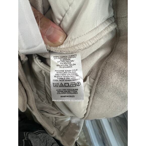 Loft Tan Womens Riveria Slim Pants Size 16 - Picture 2 of 6